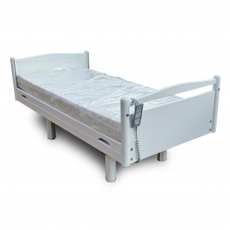 Zdravotní postel pro seniory Lůžko Völker - bílé foto